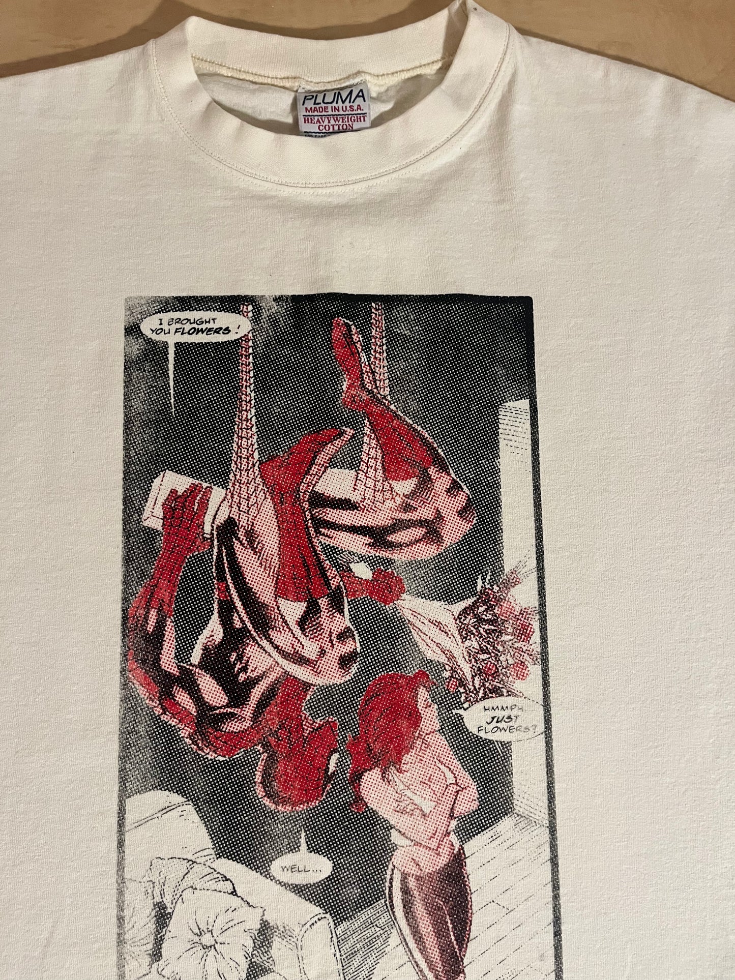 JUST FLOWERS SPIDEY TEE